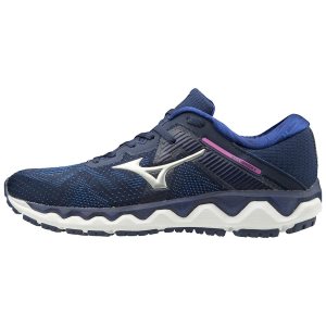 Mizuno Wave Horizon 4 Bayan Koşu Ayakkabısı Mavi (Tr.MTF)